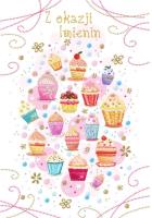 Opakowanie Kartka okolicznościowa Imieniny TS110