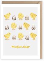 Opakowanie Kartka okolicznościowa Kurczaczki, eko K091
