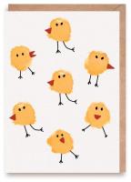 Opakowanie Kartka okolicznościowa Kurczaczki, eko K162
