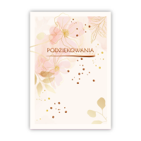 Kartka okolicznościowa Podziękowania. Wydawca: Trend. SmakLiter.pl Opakowanie Kartka okolicznościowa Podziękowania
