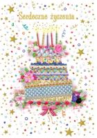 Opakowanie Kartka okolicznościowa Urodziny TS114