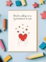 Kartka okolicznościowa Wielkie serce. Wydawca: Nadwyraz. SmakLiter.pl Opakowanie Kartka okolicznościowa Wielkie serce