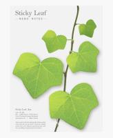 Opakowanie Kartki samoprzylepne Bluszcz zielony L