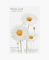 Opakowanie Kartki samoprzylepne Stokrotka biała M