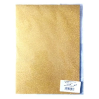 Opakowanie Karton brokatowy obustronny złoty 23x33cm 5 ark