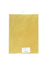 Opakowanie Karton brokatowy obustronny złoty 23x33cm 5 ark