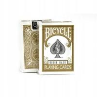 Opakowanie Karty Bicycle Rider Back Gold