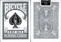 Opakowanie Karty Bicycle Silver Deck