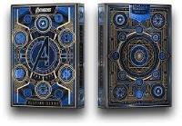 Karty do gry Avengers niebieskie by Theory11. Wydawca: Quint. SmakLiter.pl Opakowanie Karty do gry Avengers niebieskie by Theory11