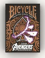 Opakowanie Karty do gry Bicycle Marvel Avengers Gambit