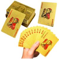 Karty eleganckie banknot dolar złote talia. Wydawca: Leantoys. SmakLiter.pl Opakowanie Karty eleganckie banknot dolar złote talia