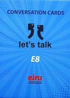 Okładka książki Karty Konwersacyjne. Let's talk E8