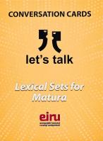 Okładka książki Karty Konwersacyjne Let's talk Lexical Sets for...