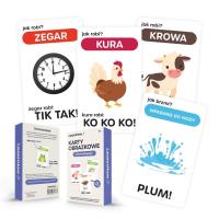 Opakowanie Karty obrazkowe - Onomatopeje