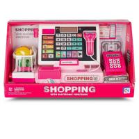 Opakowanie Kasa fiskalna z kalkulatorem do zabawy w sklep