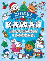 Kawaii. Zimowe. Łamigłówki i zagadki. Autor: Opracowanie zbiorowe. SmakLiter.pl Okładka książki Kawaii. Zimowe. Łamigłówki i zagadki