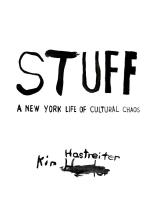 Kim Hastreiter. STUFF wer. angielska. Autor: Kim Hastreiter. SmakLiter.pl Okładka książki Kim Hastreiter. STUFF wer. angielska