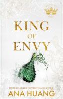 King of Envy. Autor: Huang Ana. SmakLiter.pl Okładka książki King of Envy