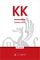Okładka książki KK. Kodeks karny wyd. 64