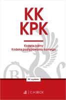 Okładka książki KK. KPK. Kodeks karny. Kodeks postępowania karnego. Edycja Prokuratorska wyd. 49