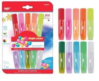 Opakowanie Klej brokatowy w płynie 10 kolorów