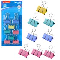 Klipsy biurowe kolorowe 8szt. Wydawca: Leantoys. SmakLiter.pl Opakowanie Klipsy biurowe kolorowe 8szt