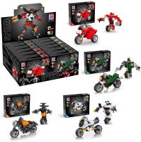 Opakowanie Klocki 2w1 motocykl robot 63 elementy MIX
