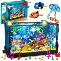 Opakowanie Klocki akwarium z rybami światło 725el
