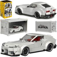 Opakowanie Klocki auto toyota supra 1:32 367el
