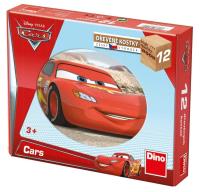 Klocki drewniane obrazkowe Auta Cars 12el. Wydawca: Dino Toys. SmakLiter.pl Opakowanie Klocki drewniane obrazkowe Auta Cars 12el