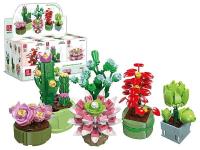 Opakowanie Klocki - kaktus w doniczce MIX