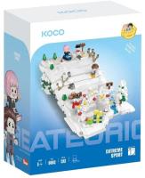 Opakowanie Klocki KOCO Jazda na nartach 1543 elementów