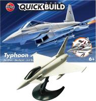 Opakowanie Klocki konstrukcyjne Airfix QUICKBUILD Eurofighter Typhoon