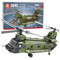 Opakowanie Klocki konstrukcyjne Helikopter wojskowy Chinook
