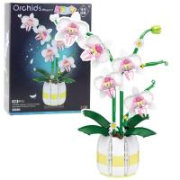 Opakowanie Klocki konstrukcyjne orchidea storczyk 616el