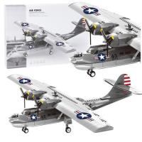 Opakowanie Klocki konstrukcyjne samolot PBY-5A Catalina 364el