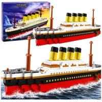 Opakowanie Klocki konstrukcyjne Titanic 60cm 3327el