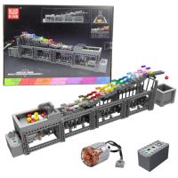 Opakowanie Klocki konstrukcyjne Tor na kulki z silnikiem