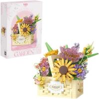 Opakowanie Klocki kosz z kwiatami 1263el