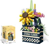 Opakowanie Klocki kwiaty 628el