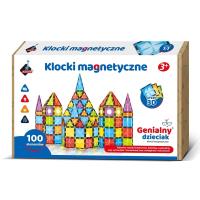 Opakowanie Klocki magnetyczne 100 elementów