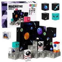 Opakowanie Klocki magnetyczne kostki Kosmos 3D 100el
