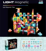 Opakowanie Klocki magnetyczne tory 7,5cm 110 elementów CH1173  AN09