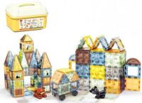 Opakowanie Klocki magnetyczne w skrzynce 108 elementów