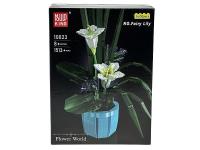 Opakowanie Klocki - orchidea w doniczce