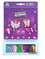 Opakowanie Klocki Plus-Plus puzzle by number las 125el