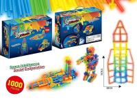 Opakowanie Klocki słomki fluo 1000el