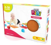 Klocki Soft BiBi + Maty. Wydawca: BiBio. SmakLiter.pl Opakowanie Klocki Soft BiBi + Maty