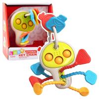 Klucze edukacyjne sensoryczyne ruchome. Wydawca: Leantoys. SmakLiter.pl Opakowanie Klucze edukacyjne sensoryczyne ruchome