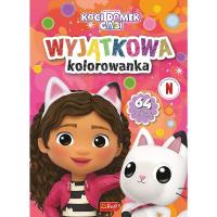 Koci Domek Gabi Wyjątkowa kolorowanka. Autor: Opracowanie zbiorowe. SmakLiter.pl Okładka książki Koci Domek Gabi Wyjątkowa kolorowanka
